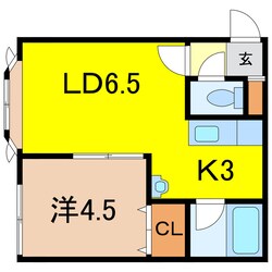 プレキャトランⅡの物件間取画像